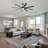 72 Inch Modern Large Design Ceiling Fans With Smart Remote Control 6 Wind Speed Dc Motor Black For Living Room-1205690446