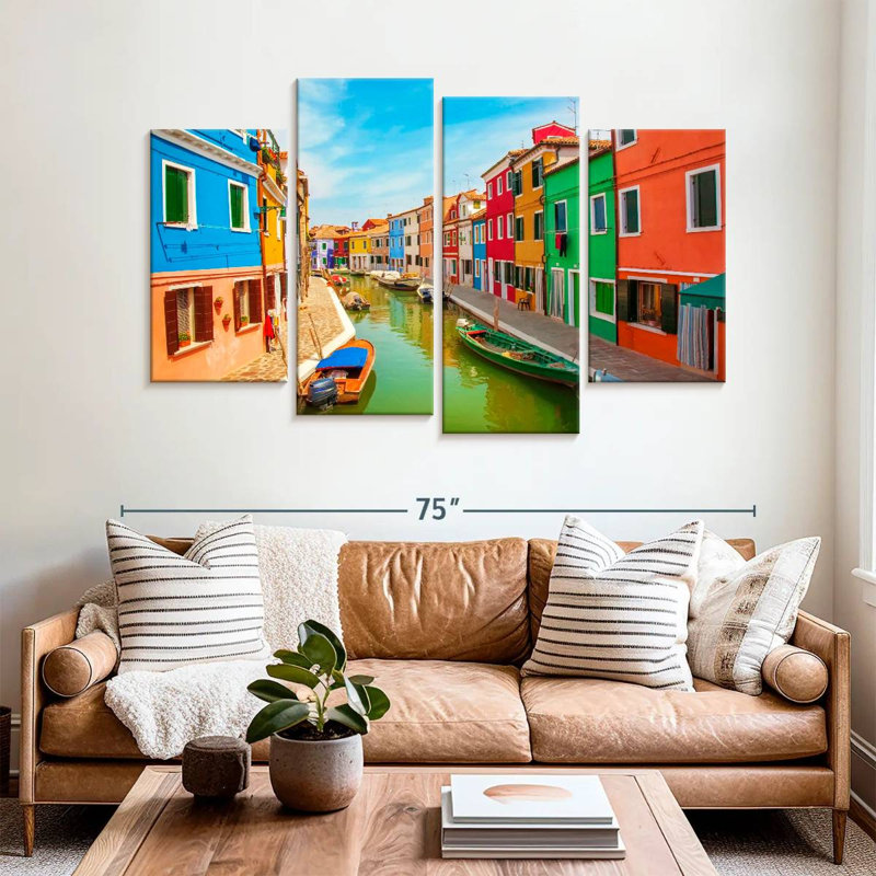 Canal Nicci Burano, H 42 po x l 68 po