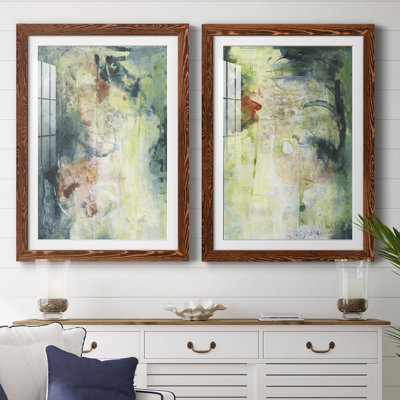 Nature's Elements I " Nature's Elements I " 2 - Pieces Painting Print