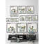 Sunflower Collection by Parvez Taj - 3 Piece Single Picture Frame Painting Set-1608056448