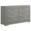 Commode 6 tiroirs Pierce Grey-6878168