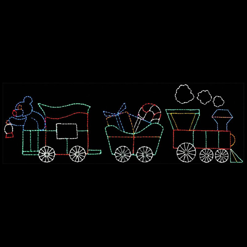 Train Set Animated LED Display (57")