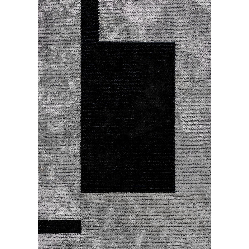 Abstract Panes Area Rug, Square 9'