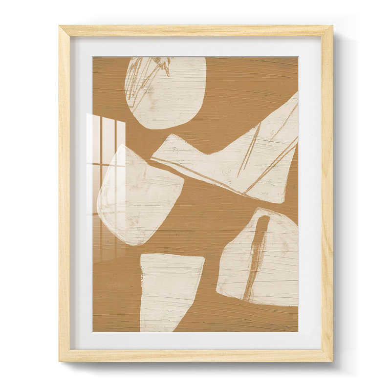 Pièce II - impression encadrée, H 25,5 po x l 17,5 po, Naturel