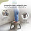  Tabouret pour enfants pour la salle de bain, gris pierre-1204999704