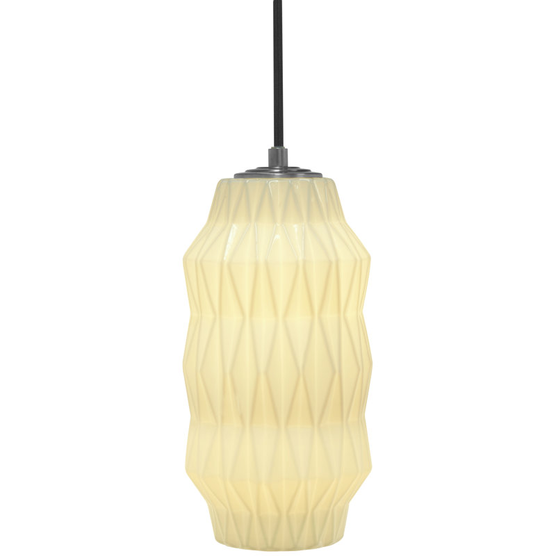 Luminaire suspendu 1 lumière Mimo, Blanc