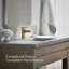 Robinet de salle de bain à poignée simple avec drain escamotable Kohler Hint-89053129