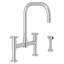 Holborn™ Bridge Faucet With Side Spray-55250681