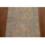 Tapis oriental en laine à motif végétal Oushak noué à la main 2 x 4