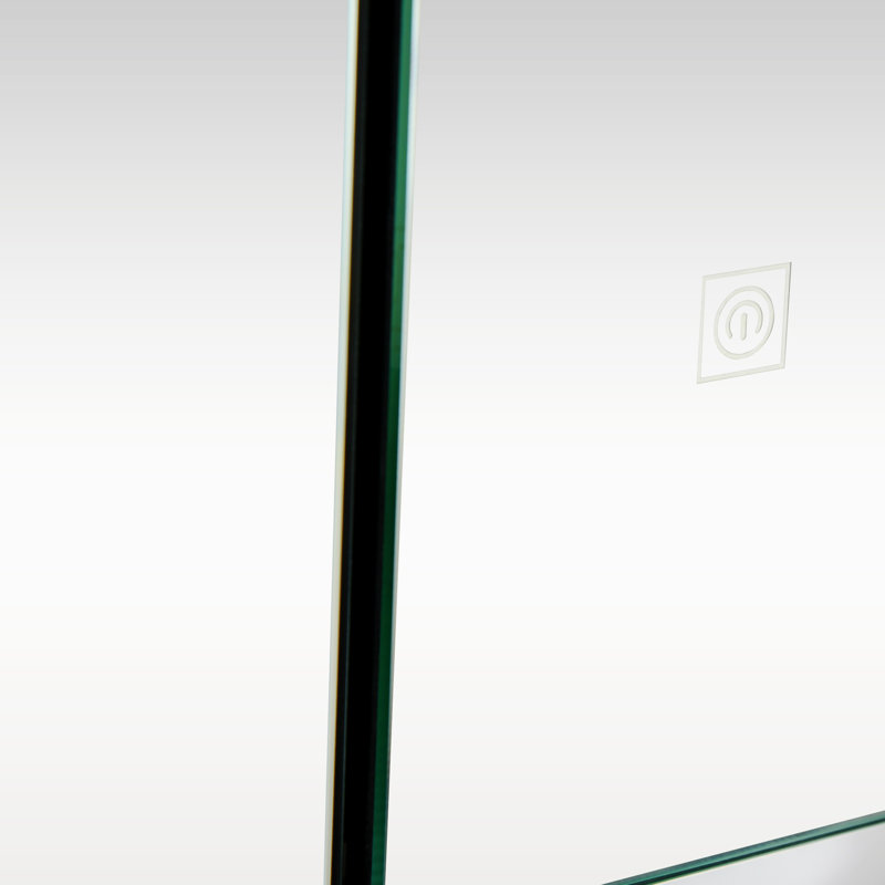 Kleankin LED Lighted Medicine Cabinet With Mirror