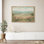 Doux pastel, vallée de montagne, champ de fleurs, paysage, nature, décoration murale pour salon, chambre à coucher, toile encadrée, chambre principale, reproduction d'art