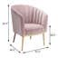 Fauteuil en velours l 31 po Lyli-1597956561