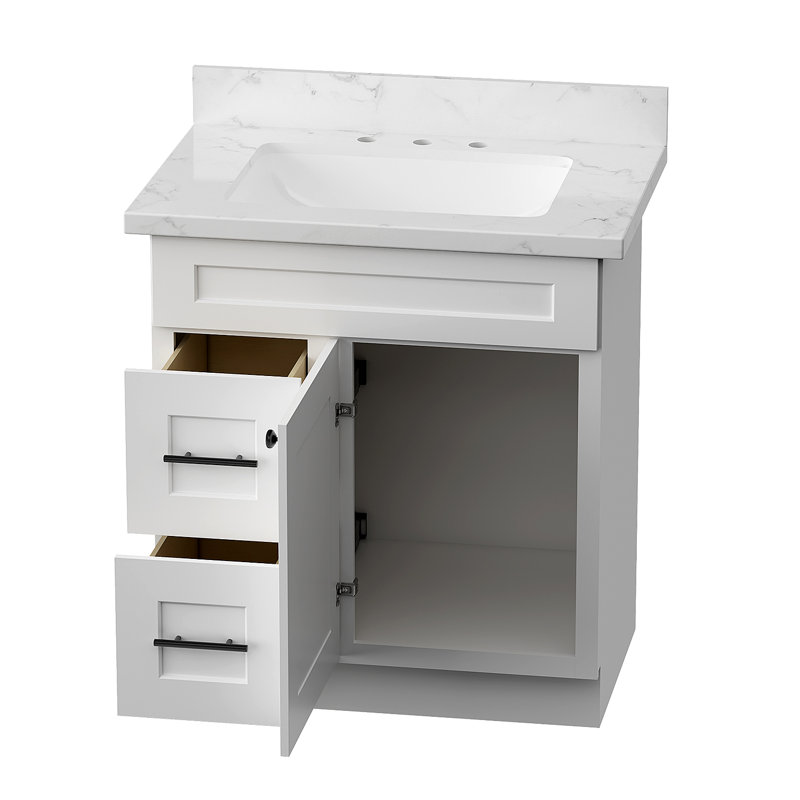 Ensemble de coiffeuse Sinber, Blanc
