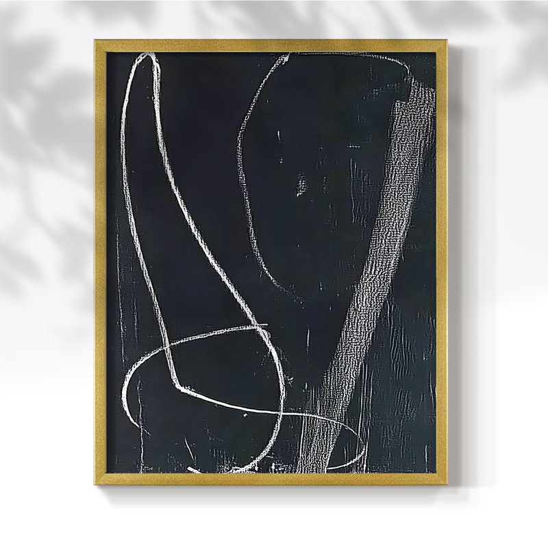 "ABSTRACT Series DCVII" par J Paul, Or, H 15 po x l 12 po