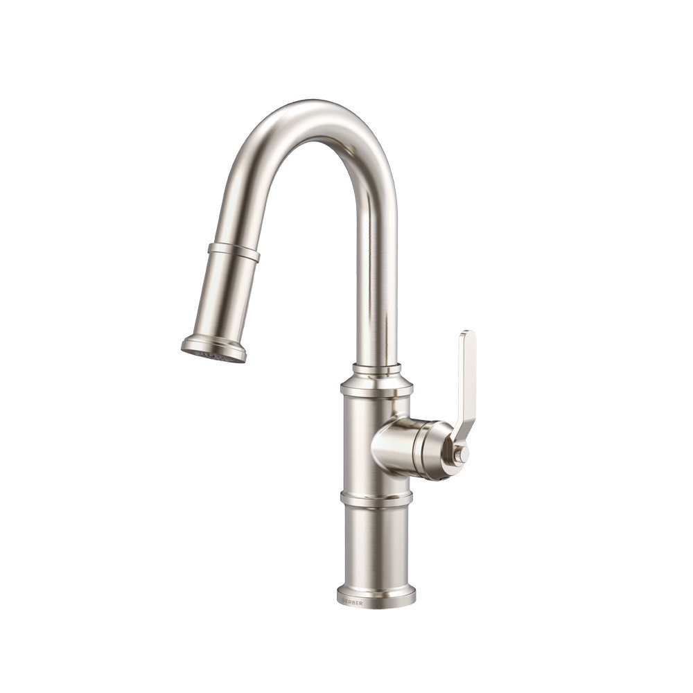 Kinzie Single Handle Pull-Down Prep Faucet Gerber 