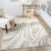 Marble Abstract Swirl Area Rug