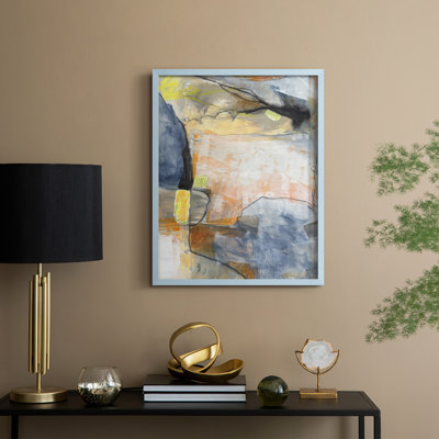 «Lost in Reality II», reproduction encadrée - bois massif