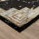 Monaco Series Abrstract Black/Gray/Ivory/Beige Area Rug