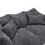 Chaise en chenille noire, avec poignée pour faciliter le déplacement dans différentes pièces Chaise confortable pour l'intérieur, le salon, la salle à manger et la chambre à coucher-804704847