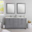 Ensemble de meuble-lavabo double 60,5 po Nimay-98588162