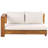 Trindle Solid Wood 5 - Person Seating Group with Cushions