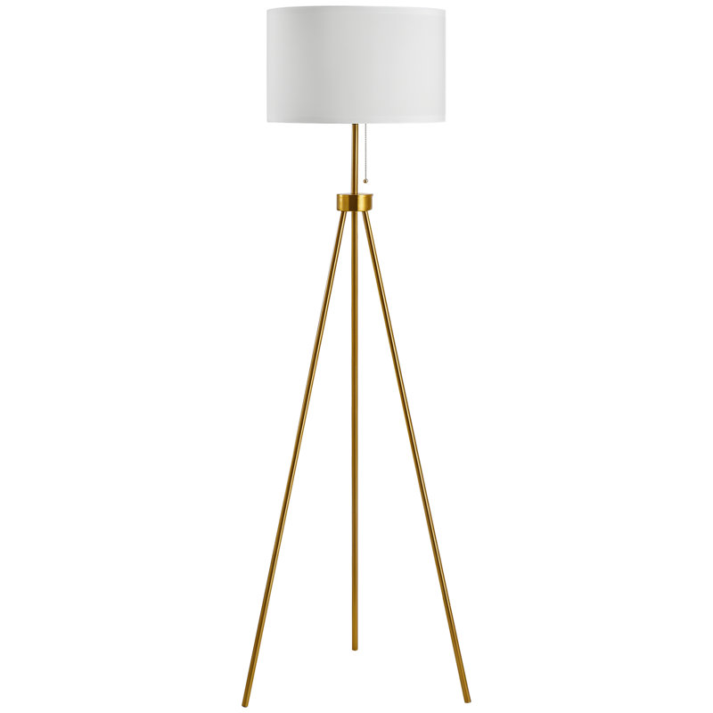Lampe trépied 60 po West Hewish, Doré