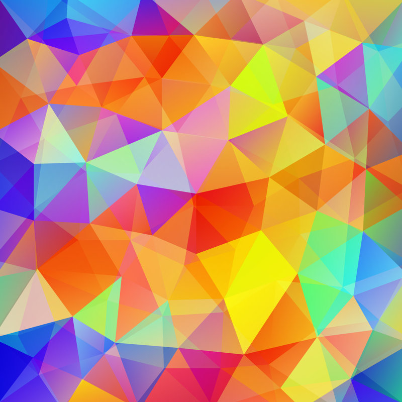 Abstract Background by Tashechka - Wrapped Canvas Print, 76cm H x 76cm W