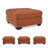 Kleban Oversized Accent Ottoman-355624945