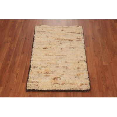 Handmade Wool Moroccan Indian Rug 2x3