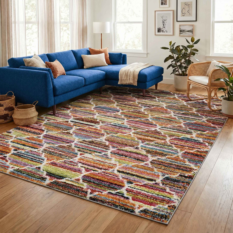 Trellis Area Rug, 120 x 170 cm (Rectangular)