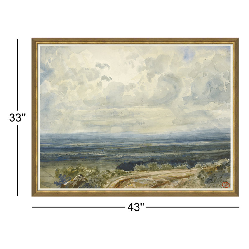 Landscape In Muted Tones Giclee Print