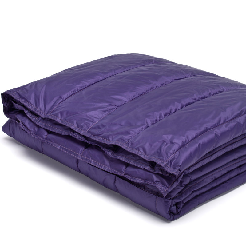 Quilted Throw Blanket, Full, Purple