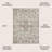 Shaemus Bohemian Medallion Low-Pile Machine-Washable Cream/Terra Rug-1949688379