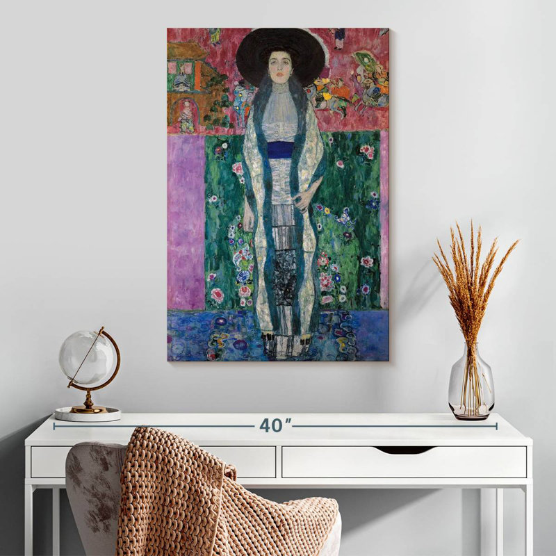 Leisha Adele Bloch-Bauer II 1912, H 30 po x l 20 po