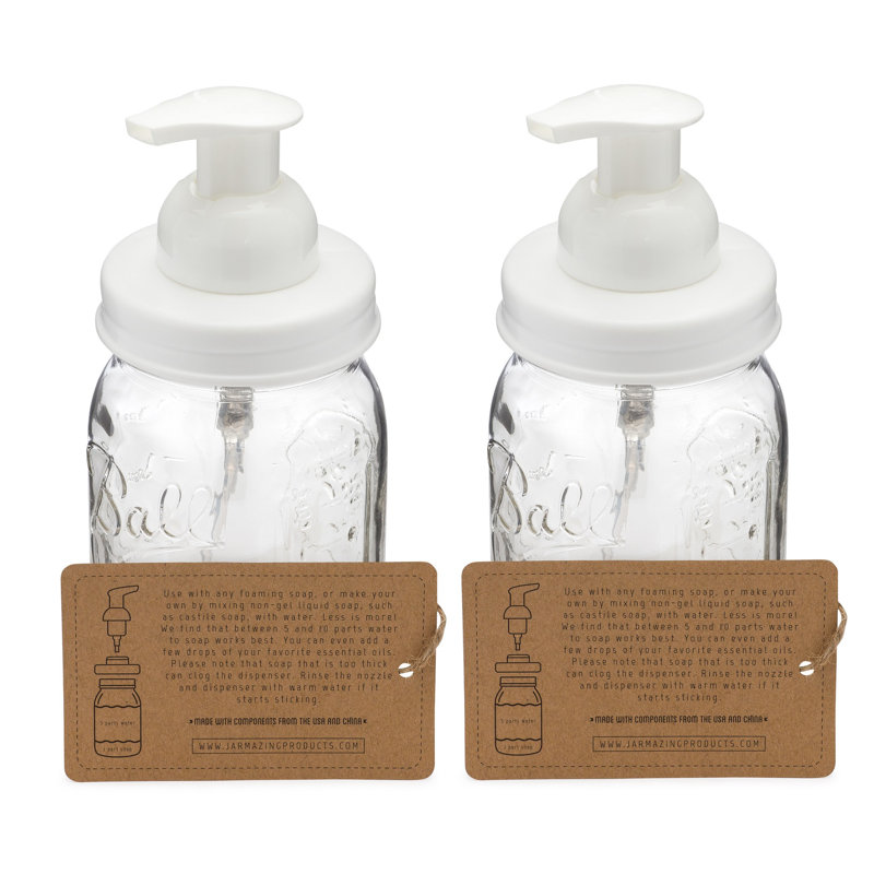 Distributeur de savon Mason, Blanc