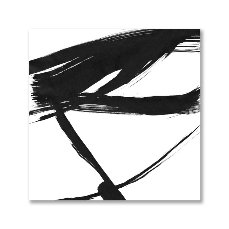 Ink Lines " Ink Lines ", 55" H x 55" W x 1.5" D, Acrylic