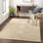 Oriental Handmade Tufted Wool Coral Area Rug-1071146519