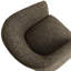 Fauteuil d'appoint rembourré en tissu Greer Boucle-106273845