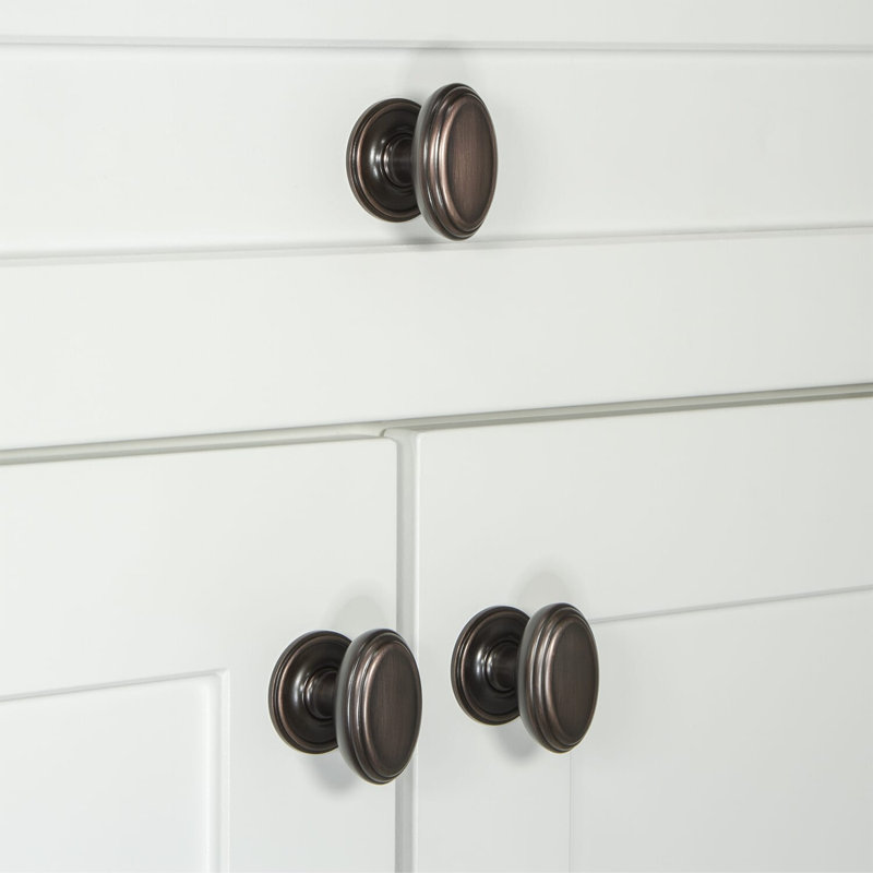 Anneau Cabinet Knob, Timeless Bronze