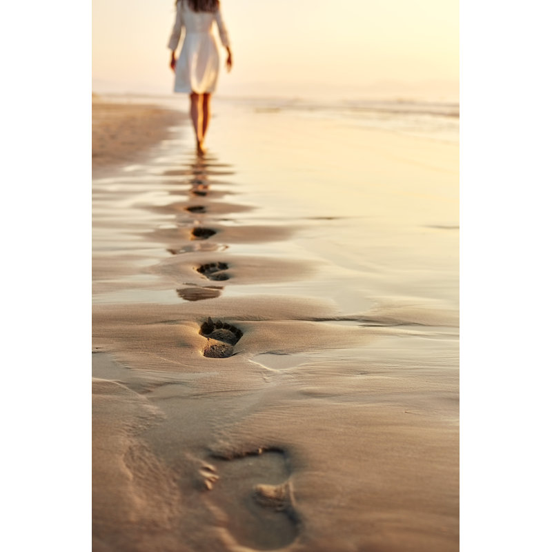 Woman walking, 91cm H x 61cm W x 3.8cm D