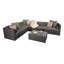 Bogarella 5 Seater Rattan Effect Sofa Set
