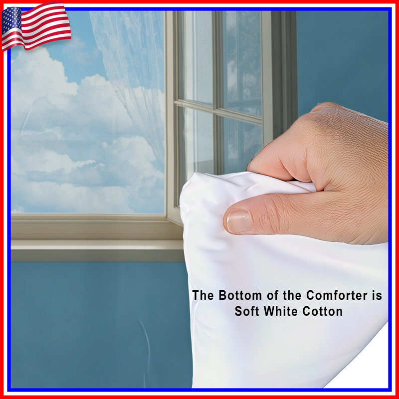 Open Window View Comforter, Queen