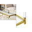 Table basse transparente