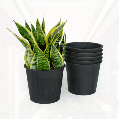 5" Round Nursery Plant Pot 5-Pack