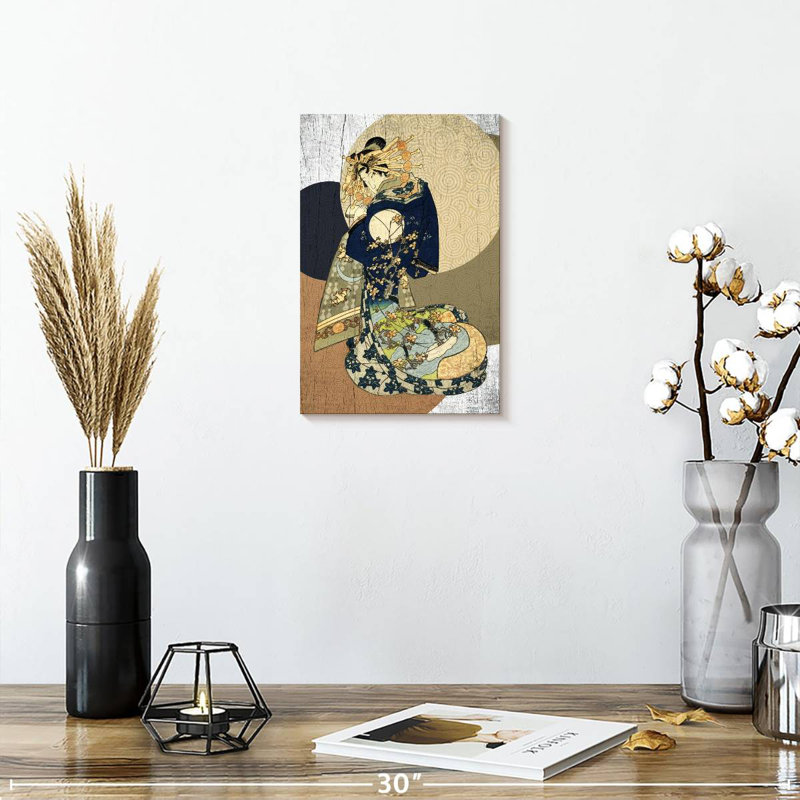 Leisha Geisha Kimono, H 12 po x l 8 po