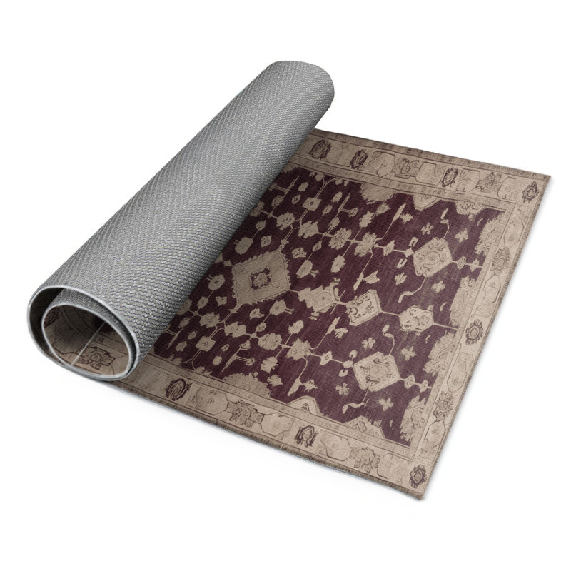 Tapis gris intérieur et extérieur surteint, Rectangulaire 2 pi x 3 pi