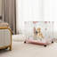 Arrowsic Collapsible Pet Crate with 2 Doors