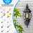 2 Pack Exterior Lighting Fixtures, Black Dusk to Dawn Outdoor Lighting for House, Porch