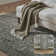 Distressed Green Vintage Washable Non-Slip Area Rug For Living Room, Bedroom