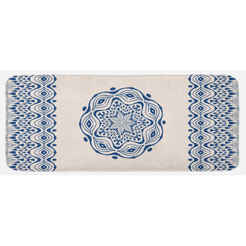 Eclectic Synthetic Kitchen Mat